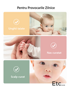 Set îngrijire nou-născut Momcozy Core Baby Kit, imagine 3