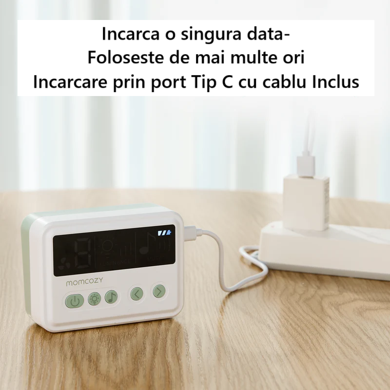 Aspirator Nazal Electric Momcozy Hospital Grade 9 Niveluri Aspiratie cu Sunete
