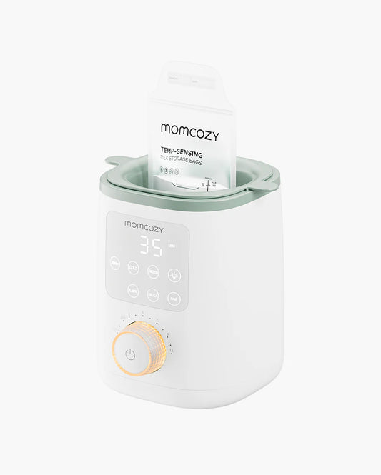 Incalzitor Biberon si Mancare Bebe Momcozy Nutri Smart Analog Baie de Apa Lumina Nocturna