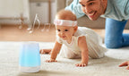 Lampa de veghe si aparat white noise Momcozy SMART 2 in 1