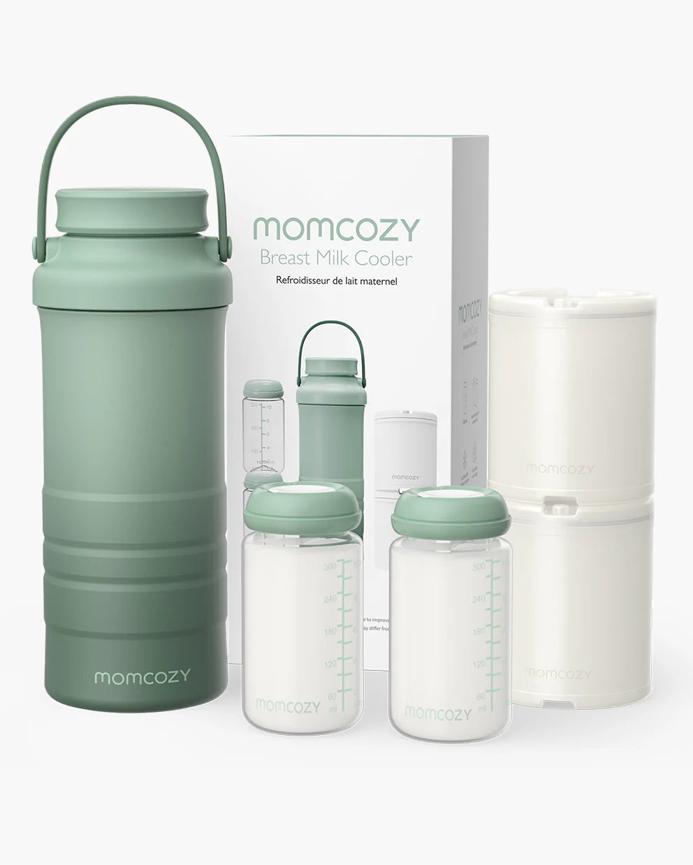 Termos Răcitor Portabil pentru Lapte Matern Momcozy Milk Cooler 600 ml