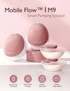 Pompa de san Momcozy M9 Gri - moduri de pompare