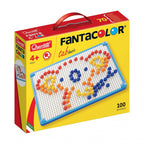 Joc mozaic Quercetti Fantacolor Tab Basic D10 – cutia Fantacolor Tab Basic D10