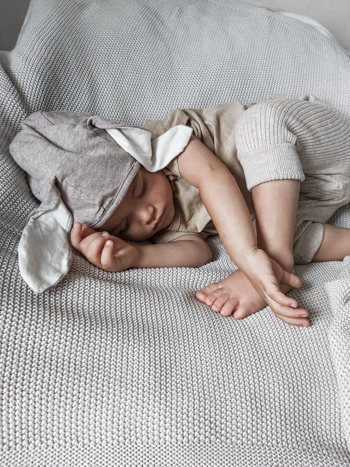 Paturica bebe Sleepee Bamboo Touch Light Grey - detaliu 6