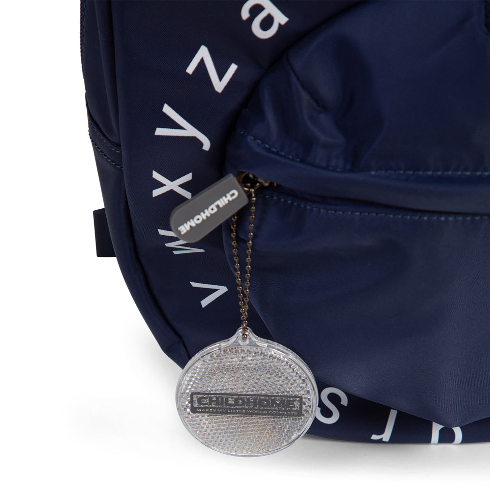 Ghiozdan Childhome ABC 29x12x38 cm Bleumarin