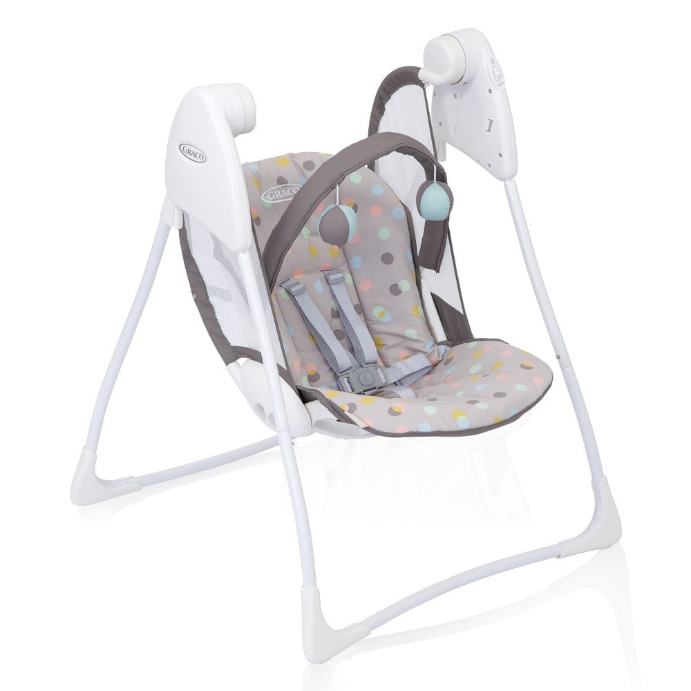 Balansoar Graco Baby Delight Confetti Grey – vedere generală