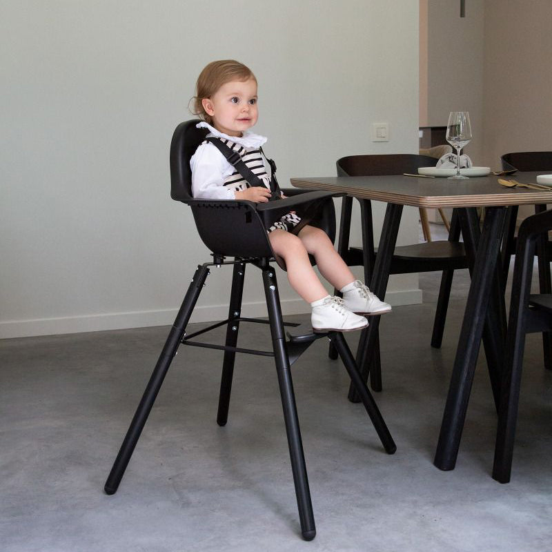 Scaun de masa reglabil in inaltime Childhome Evolu 2 Negru