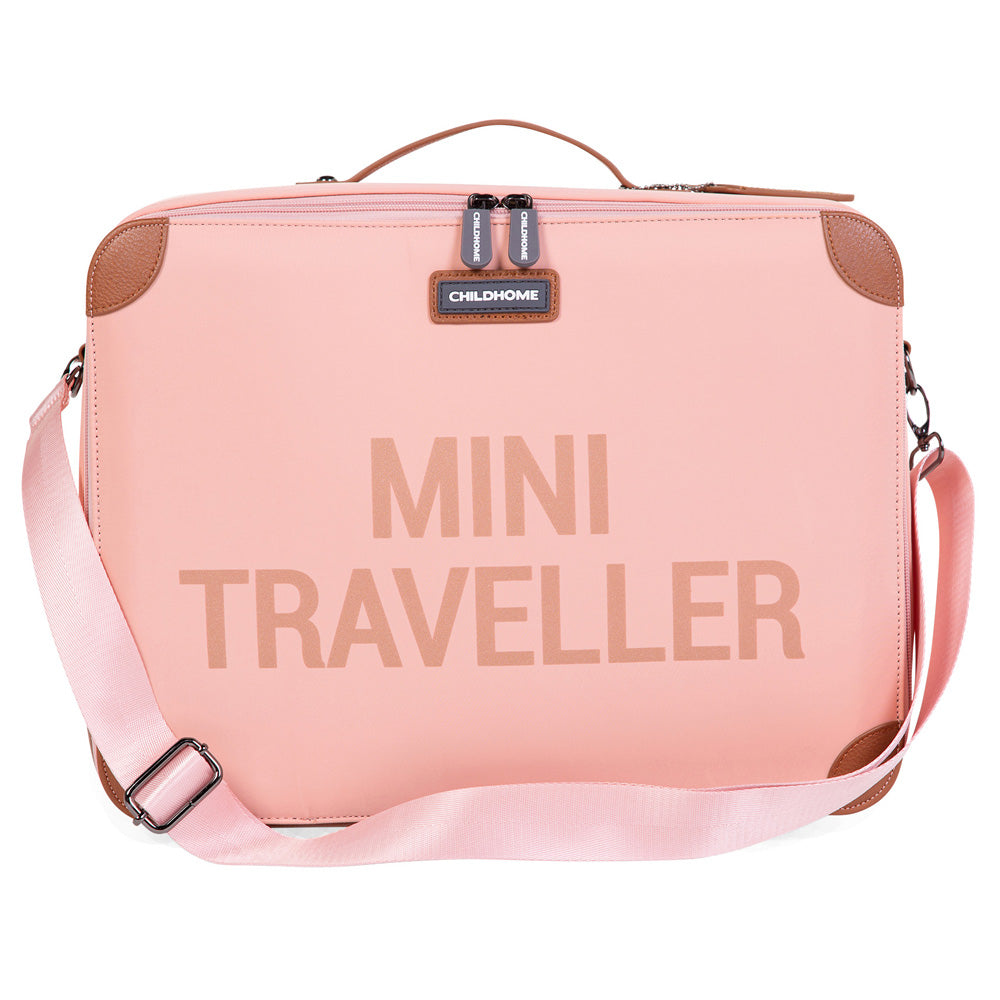 Valiza pentru copii Childhome Mini Traveller Roz