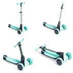 Trotineta cu 3 roti Yvolution Y Glider Nua pliabila cu LED 3-10 ani
