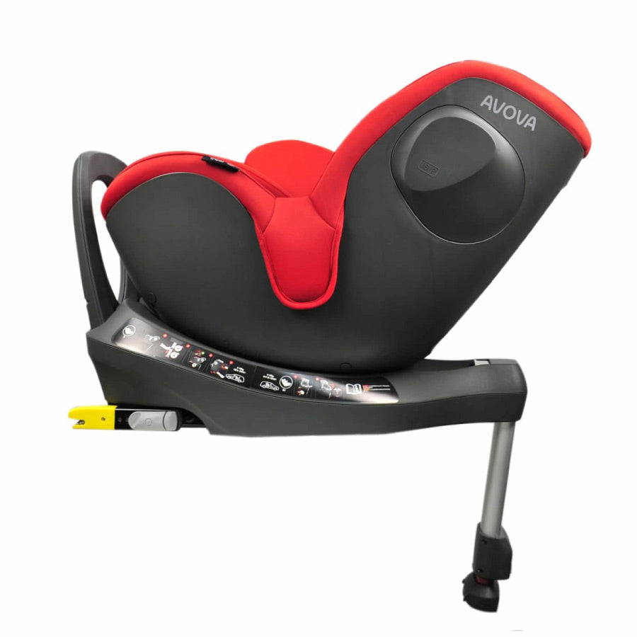 Scaun auto Avova Sperber-Fix i-Size Maple Red