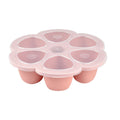 Recipient ermetic din silicon multiportii Beaba 6 x 90 ml