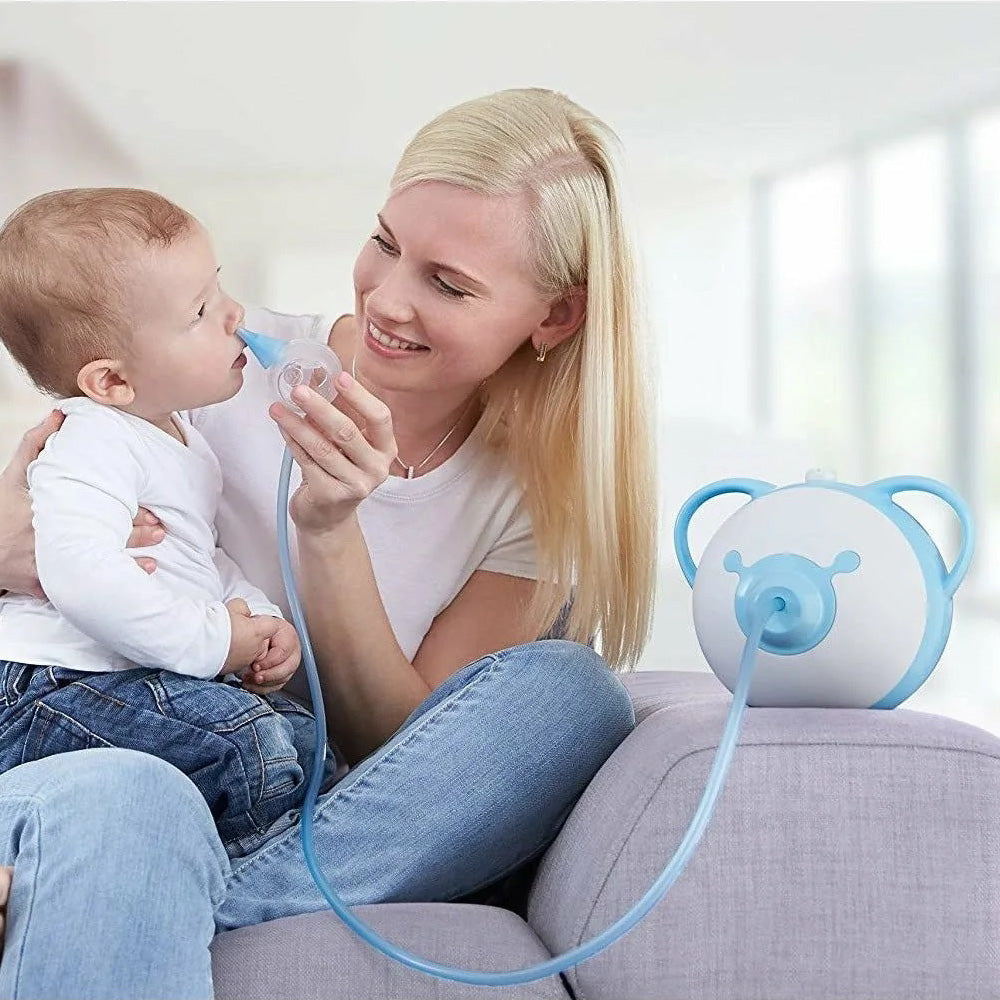 Aspirator nazal electric Nosiboo Pro Albastru