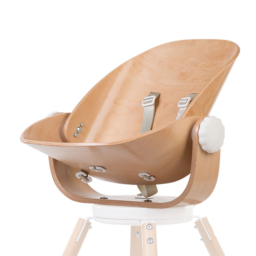 Sezut nou-nascut pentru scaun de masa Childhome Evolu 2 Evolu One.80, Natural Alb