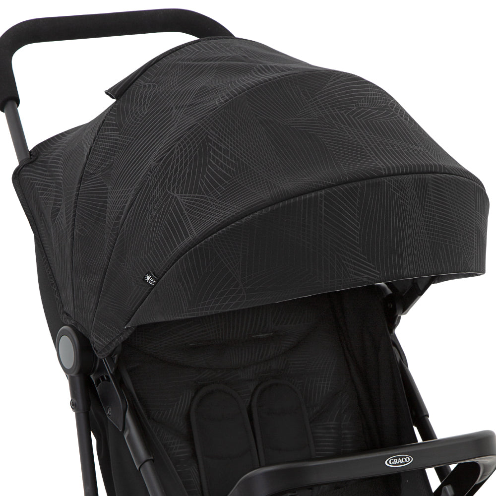 Cărucior Graco Breaze Lite 2 Black Ultra-Ușor Compact