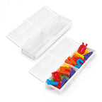 Tableta magnetica Quercetti ABC, 53 piese – cutie deschisă cu litere colorate