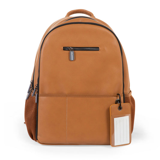 Rucsac Înfășat Childhome Piele Ecologică Maro cu Saltea