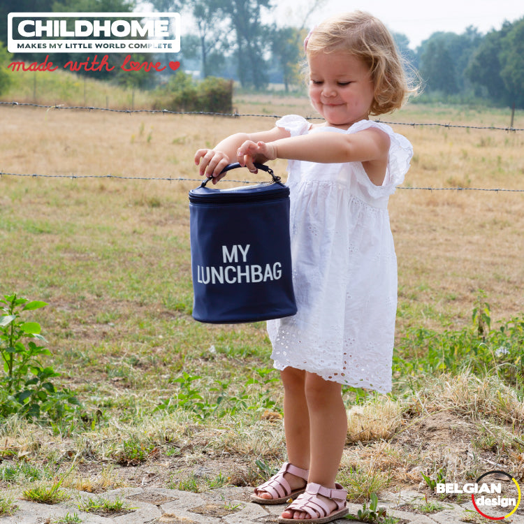 Geanta termoizolanta Childhome My Lunchbag Bleumarin
