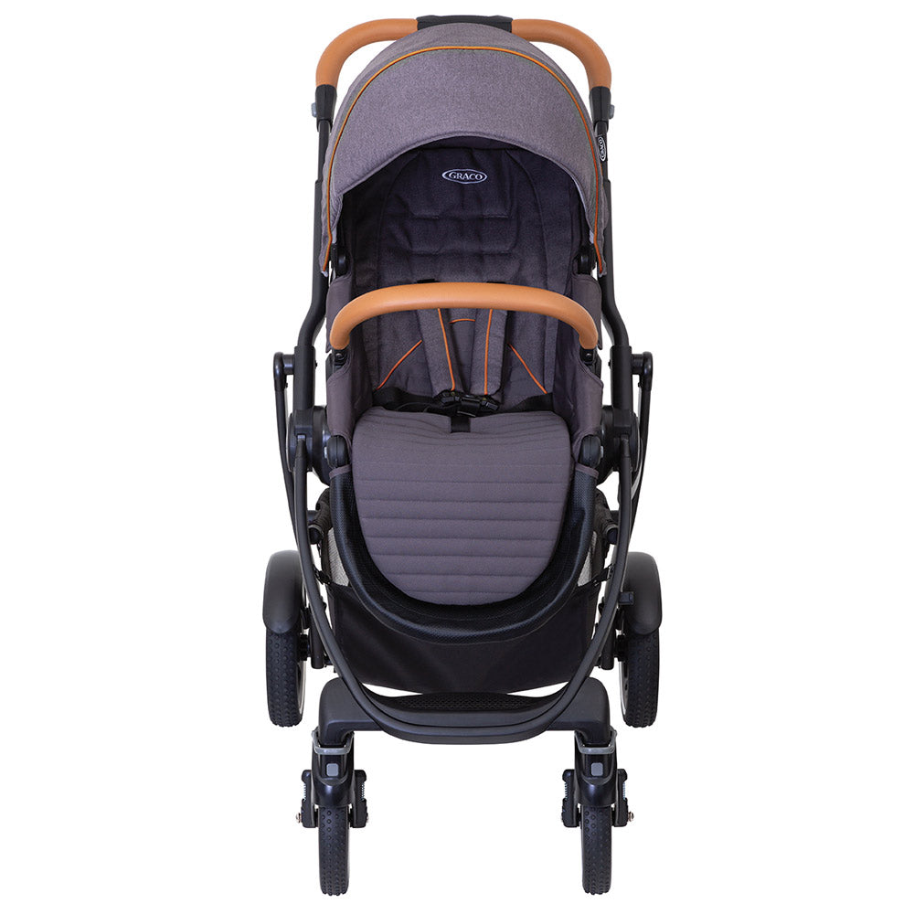 Carucior Graco Evo XT cu roti off-road si parte sport reversibila