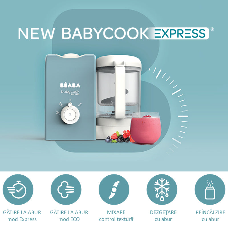 Robot Beaba Babycook Express Velvet Grey