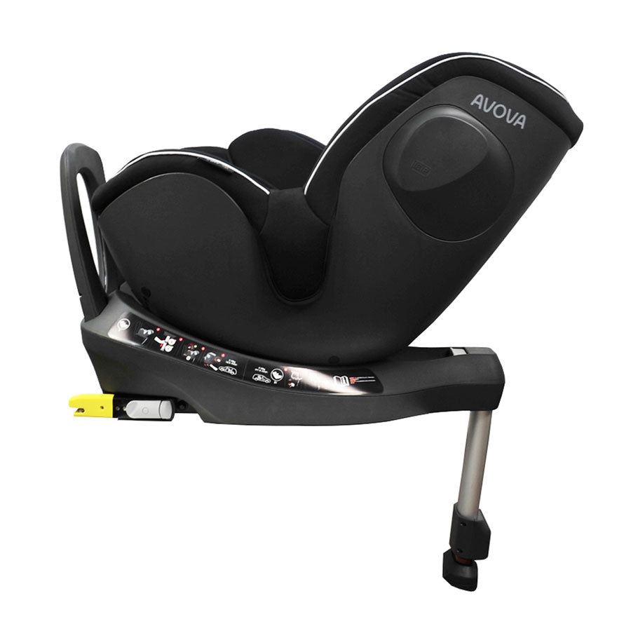 Scaun auto Avova Sperber-Fix i-Size Pearl Black