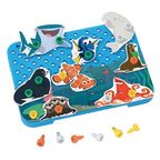 Puzzle constructie Quercetti Tecno Finding Dory – tablă asamblată cu personaje marine