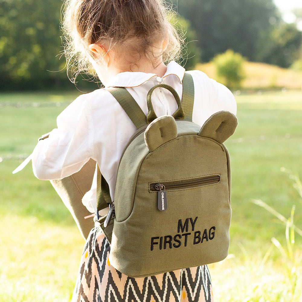 Rucsac pentru copii Childhome My First Bag Kaki