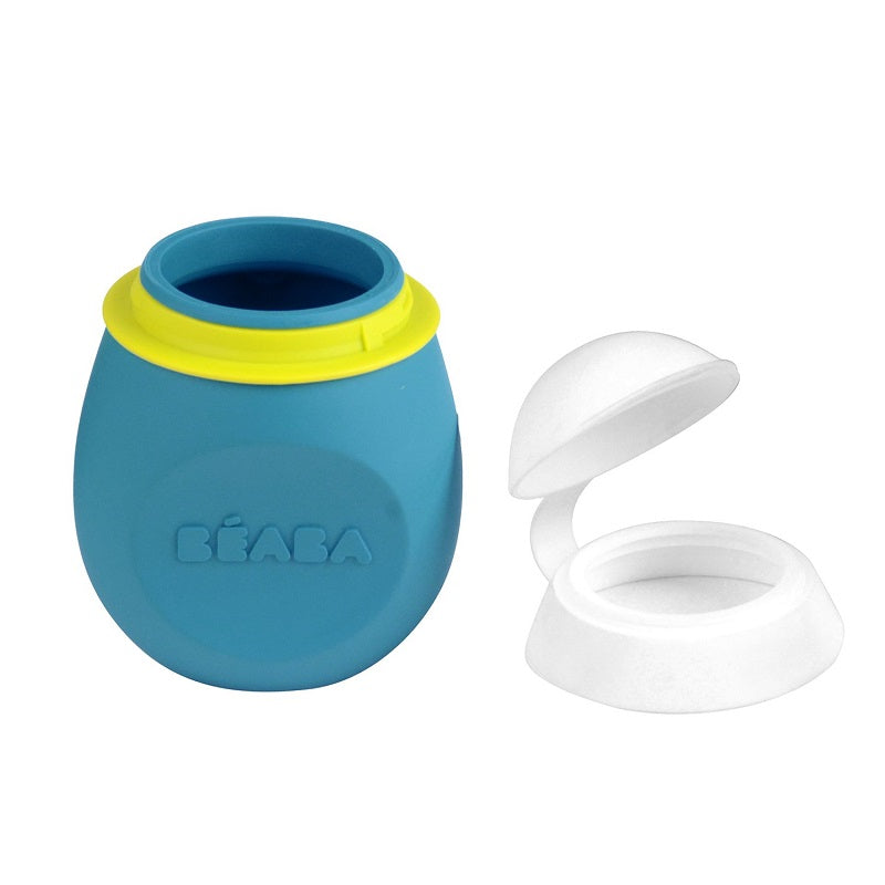 Recipient din silicon Beaba Squeez 180 ml