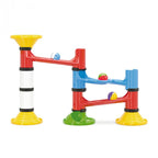 Pista cu bile Quercetti Migoga Junior Basic – traseu multicolor cu coloane și rampe