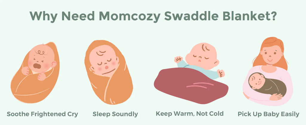 Set 4 museline Momcozy