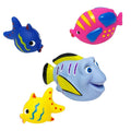 Jucarie de baie Pestisori Eddy Toys 4 pestisori din cauciuc 2 ani+