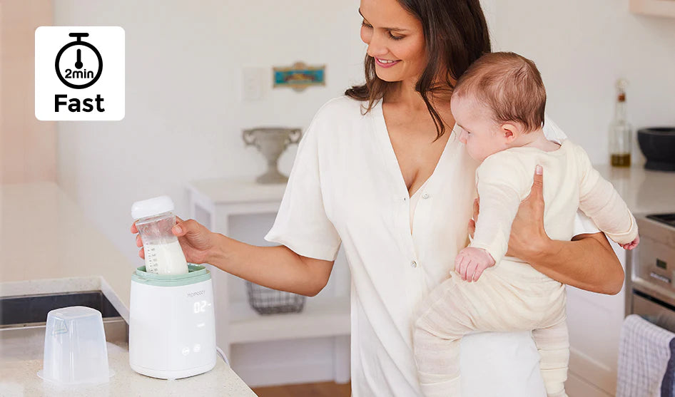 Incalzitor de biberoane inteligent Momcozy 6 in 1