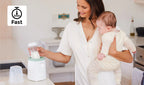 Incalzitor de biberoane inteligent Momcozy 6 in 1