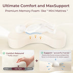 Perna de alaptat Momcozy MaxSupport cu spuma memorie