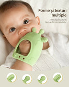 Jucarie de Dentitie Momcozy cu Bratara pentru Bebelusi