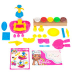 Set de joaca Barbie Patiserie Mega Creative cu 24 de piese