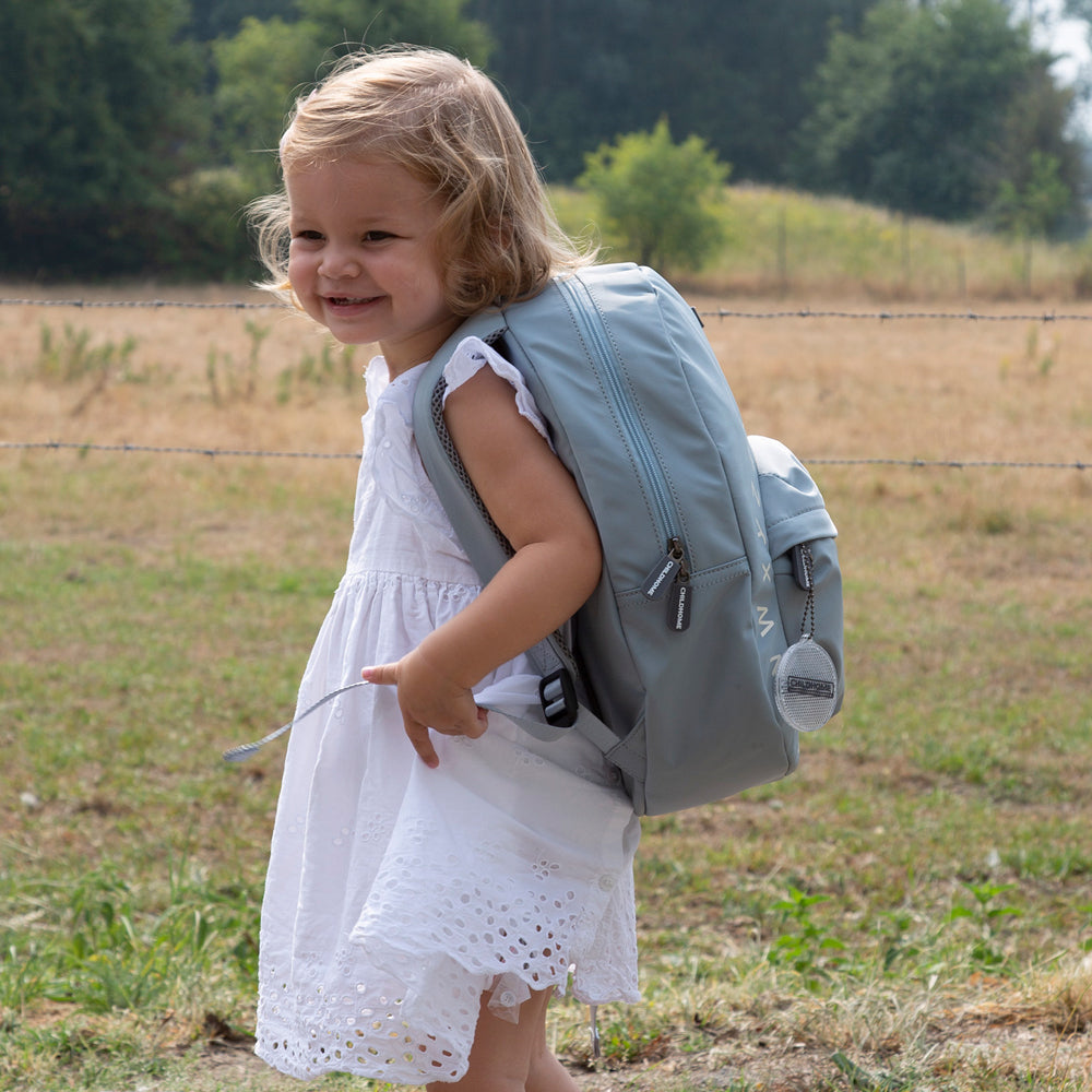 Ghiozdan Childhome ABC 29x12x38 cm Gri