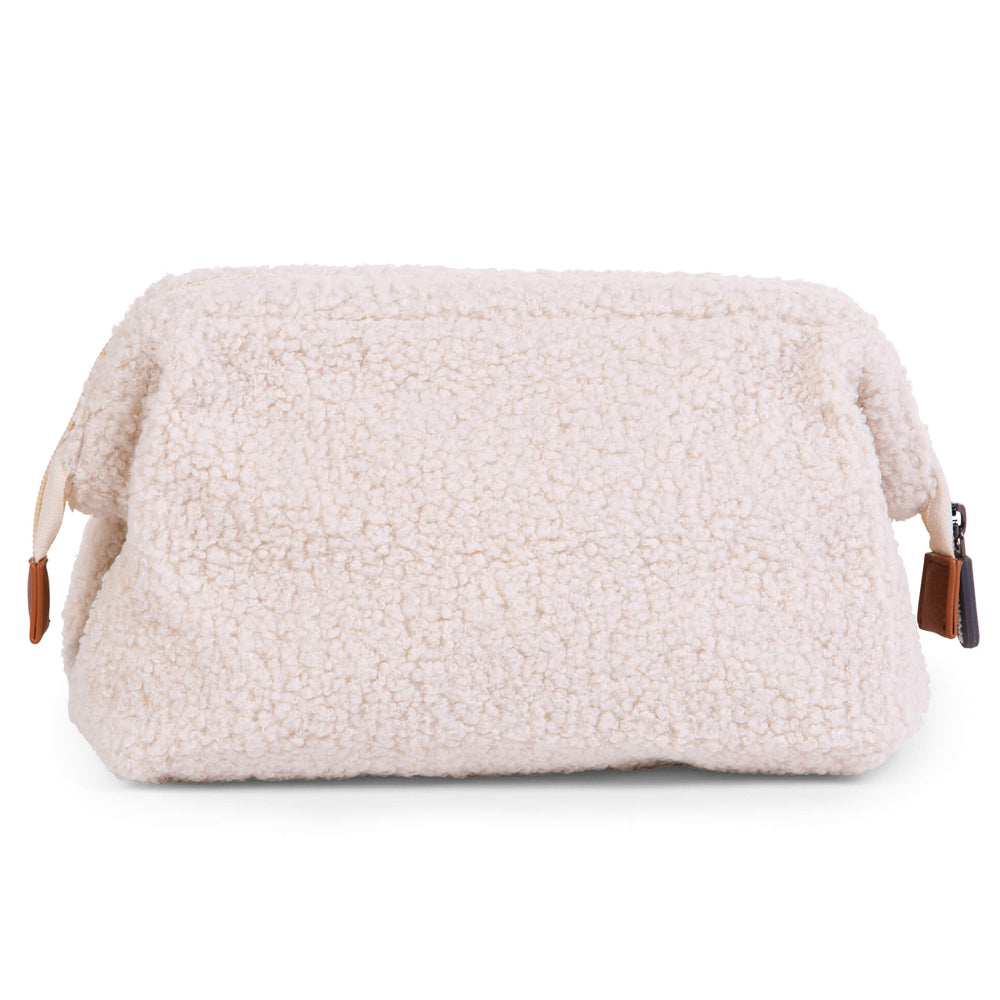 Geanta de toaleta Childhome Baby Necessities Teddy Alb