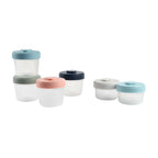 Set 6 recipiente pentru hrana Beaba 2 x 90 ml, 4 x 150 ml