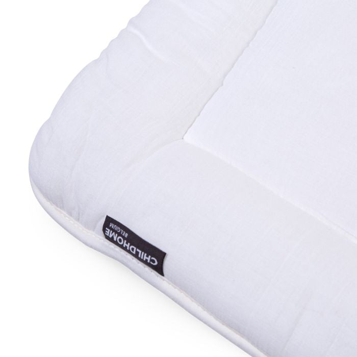 Salteluta de joaca Childhome 75x95 cm, Jerse Muselina Tedy