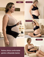 Centura abdominala gravide Momcozy BumpEase - imagine 3