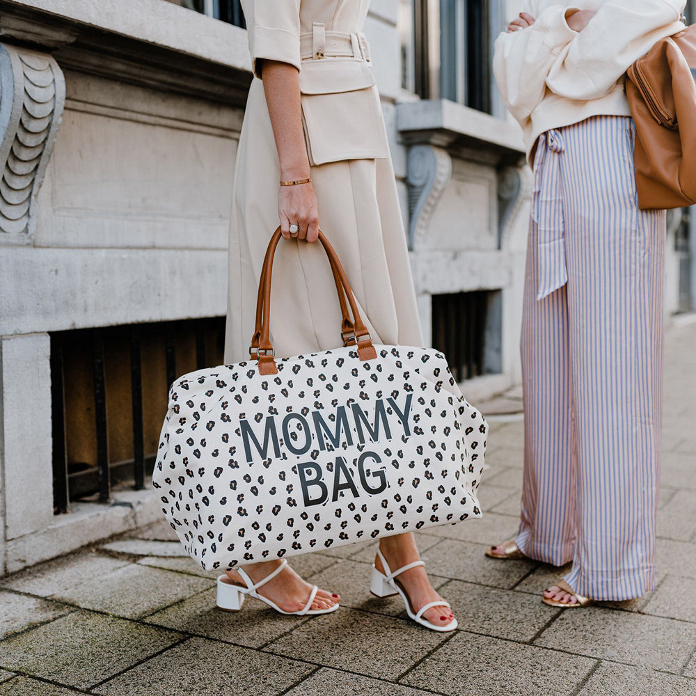 Geanta de infasat Childhome Mommy Bag Leopard