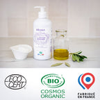 Gel de dus corp si par pentru bebelusi Beaba 500 ml, Certificat Organic