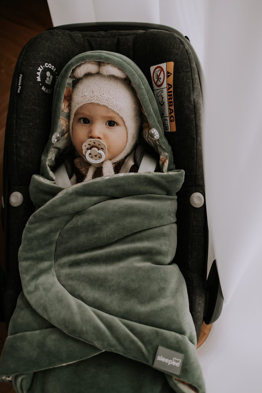 Paturica universala pentru scoica auto Bumbac / Catifea Sleepee 3 TOG
