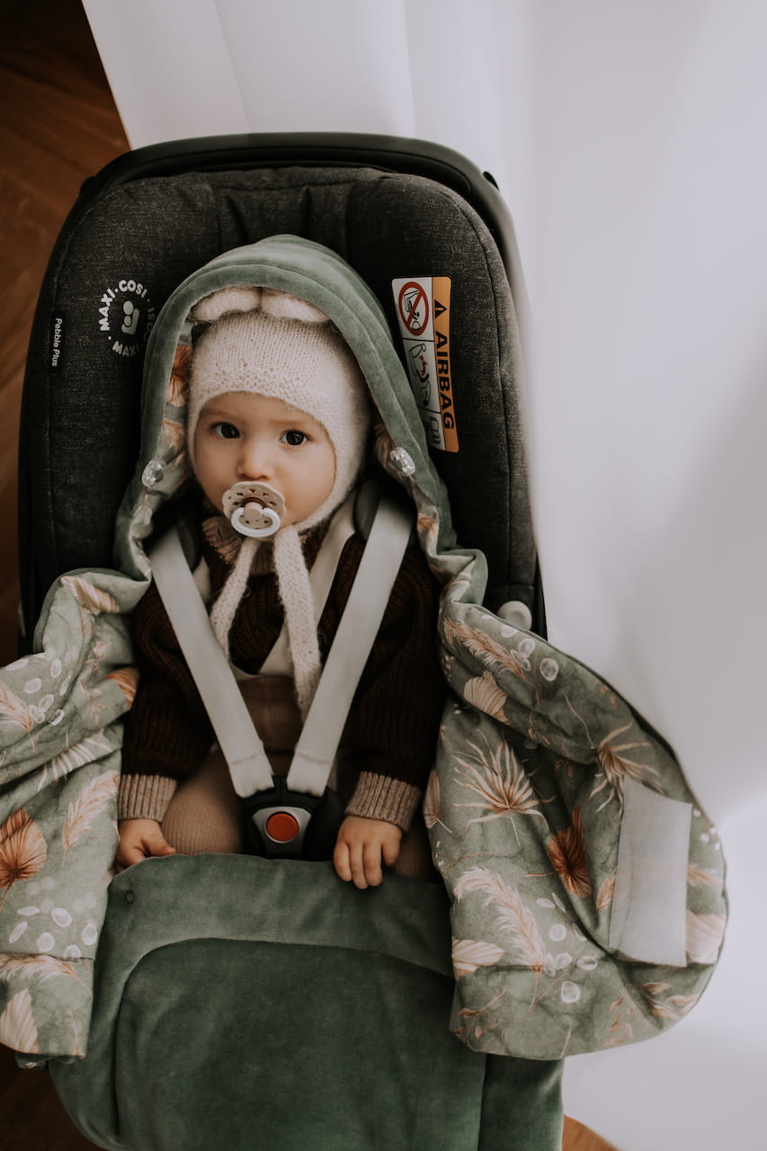 Paturica universala pentru scoica auto Bumbac / Catifea Sleepee 3 TOG