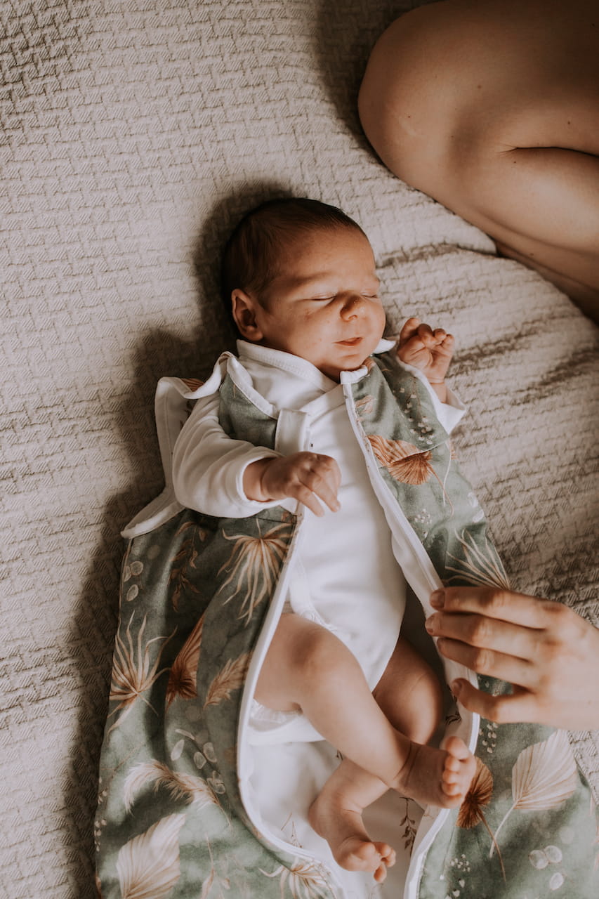 Sac Bumbac de dormit bebe 2,5 TOG 0-4 luni Sleepee