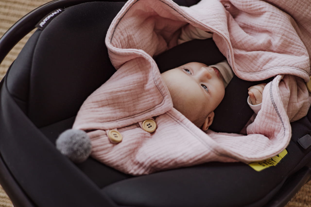 Paturica universala pentru scoica auto Bumbac Muselina 1.5 Tog Sleepee