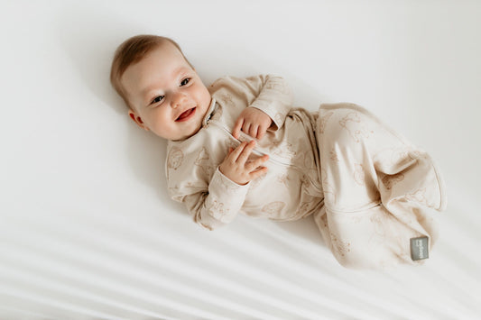 Saculet Swaddle infasat Bebe Bumbac + Caciulita - Anim
