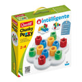 Joc stivuire Quercetti Chunky Peggy 12 – cutia Chunky Peggy 12
