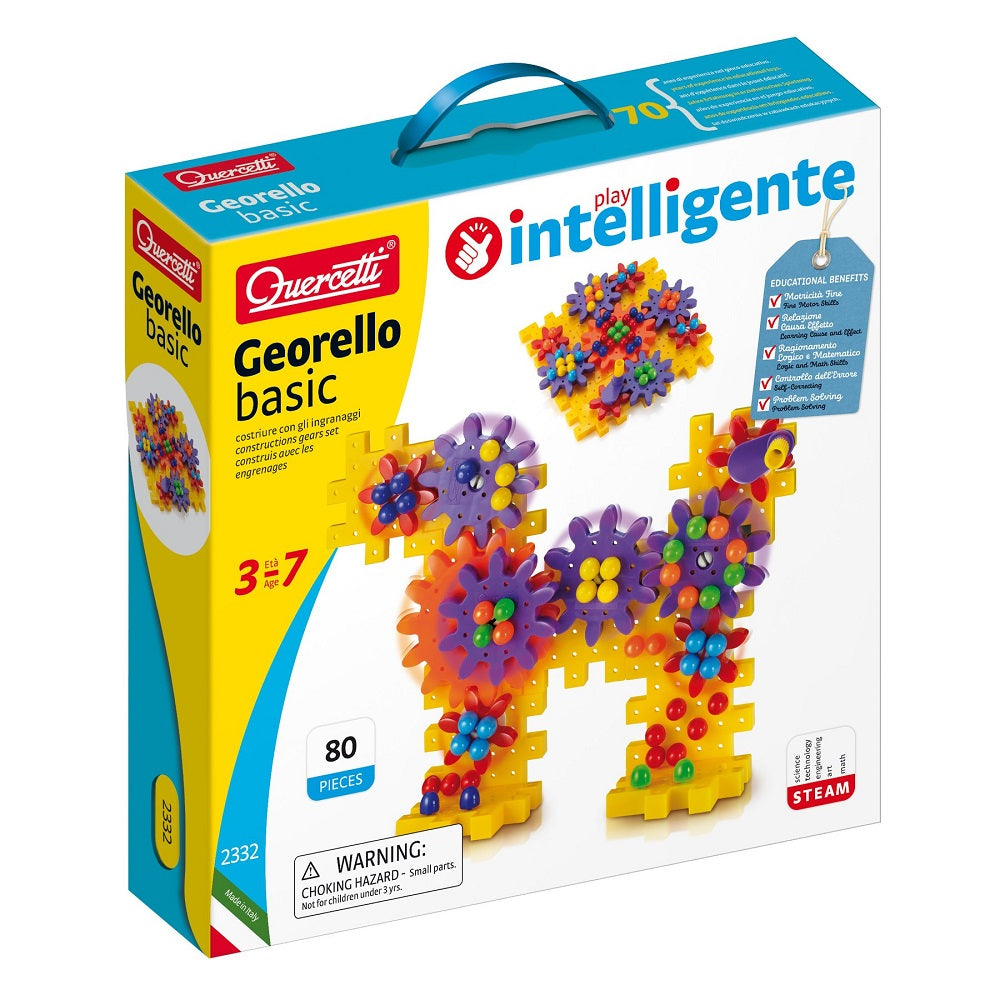 Set roti dintate Quercetti Georello Basic – cutia Georello Basic