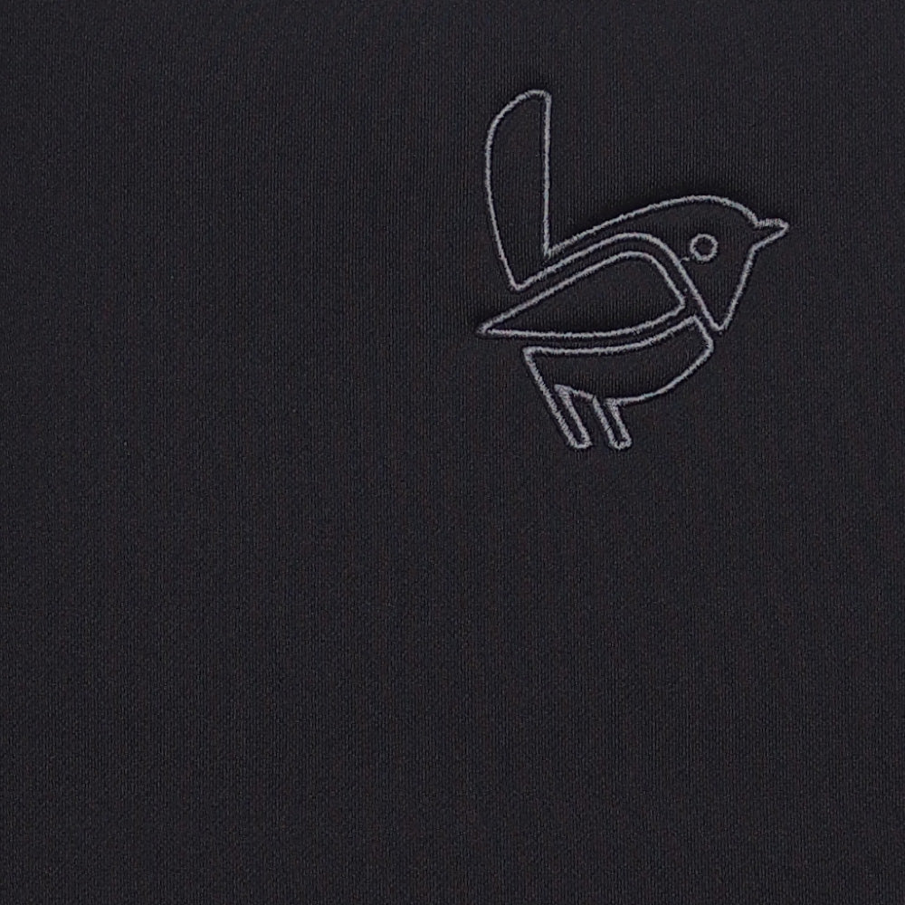Insert scaun auto Avova – Pearl Black, detaliu broderie